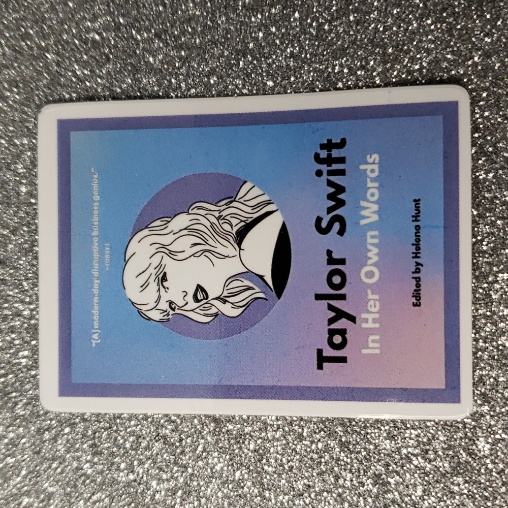 MUSIC Taylor Swift Waterproof Sticker
